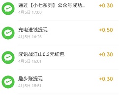 到账记录