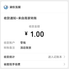 到账记录 到账记录